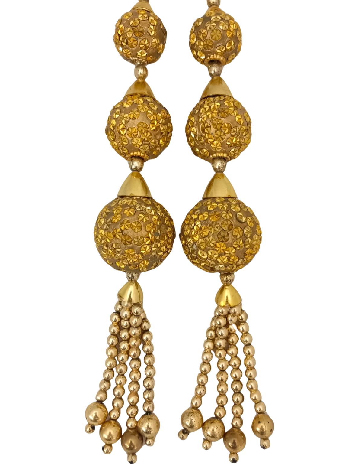 Golden Long latkan for lehenga